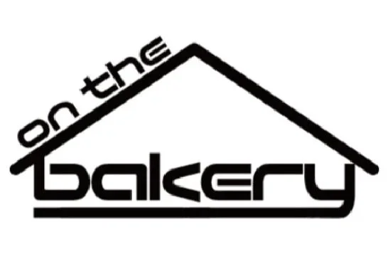 ロゴ,パン屋,屋根,テキスト,デザイン,白黒,英語