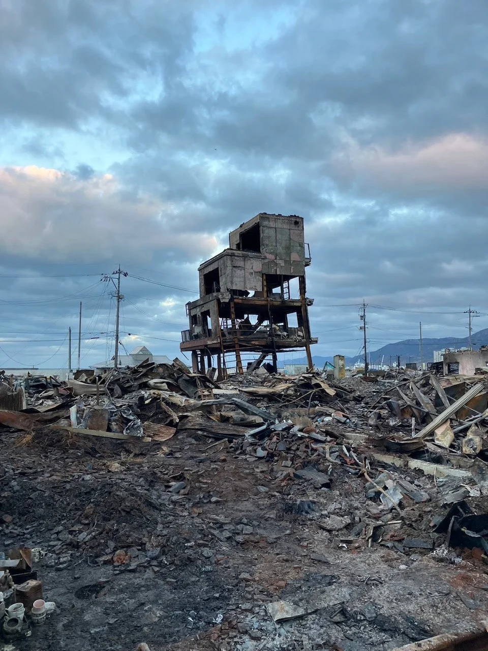 震災後の風景（REBORNの背景）