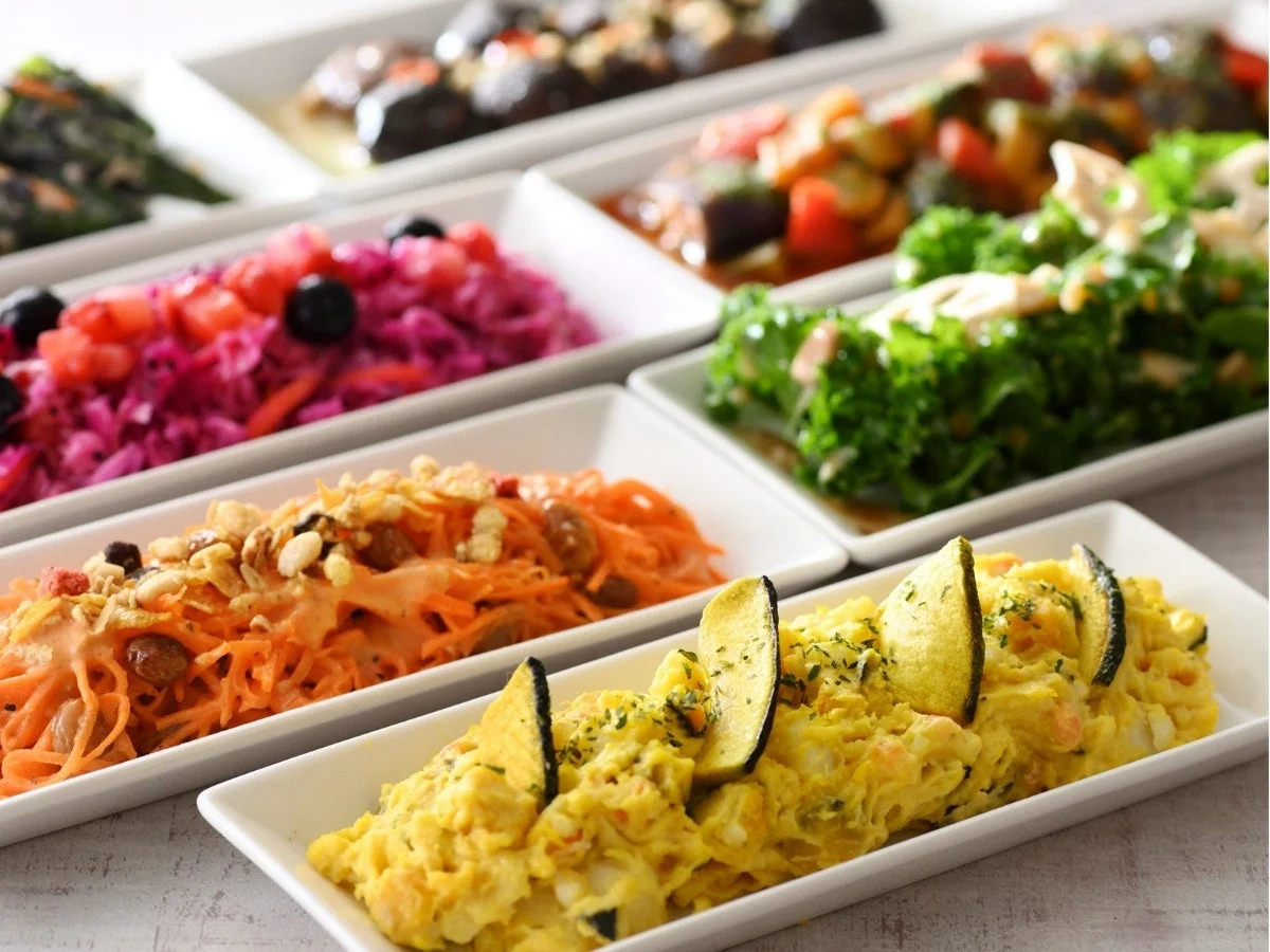 彩り豊かなデリサラダ