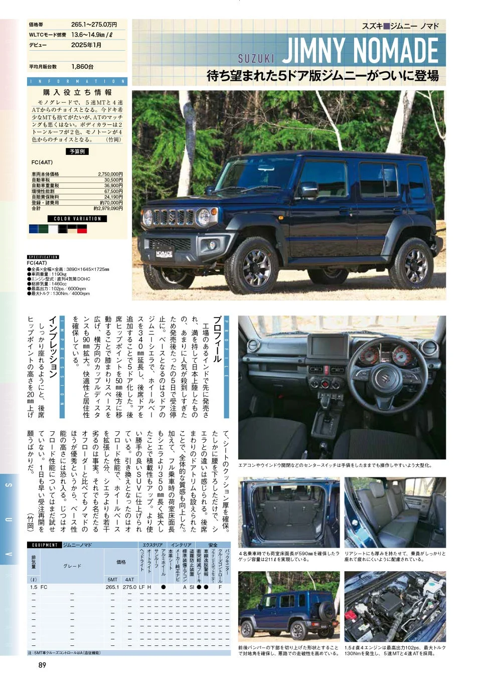 スズキ ジムニー ノマド