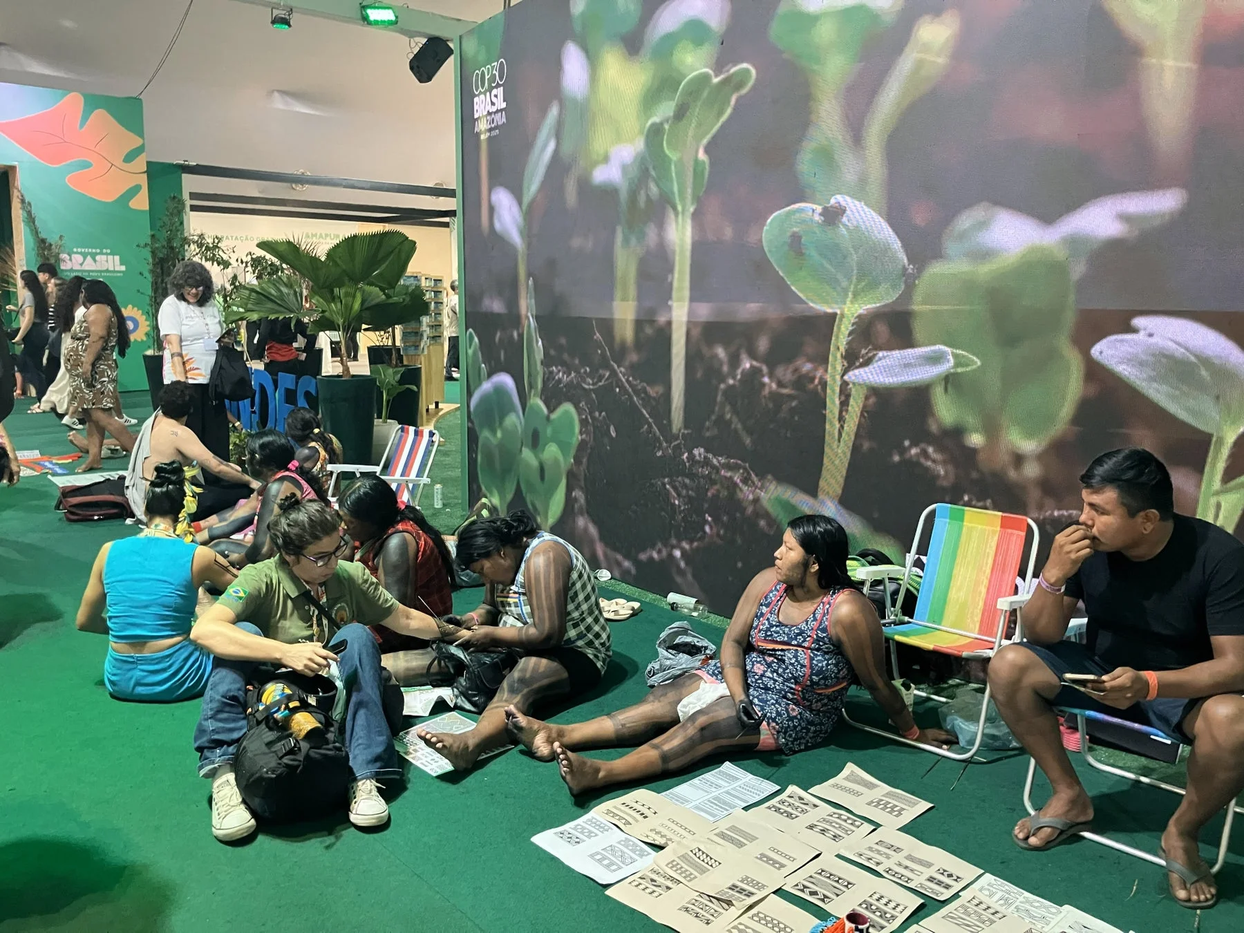 COP30 ブラジル・アマゾン会議の様子
