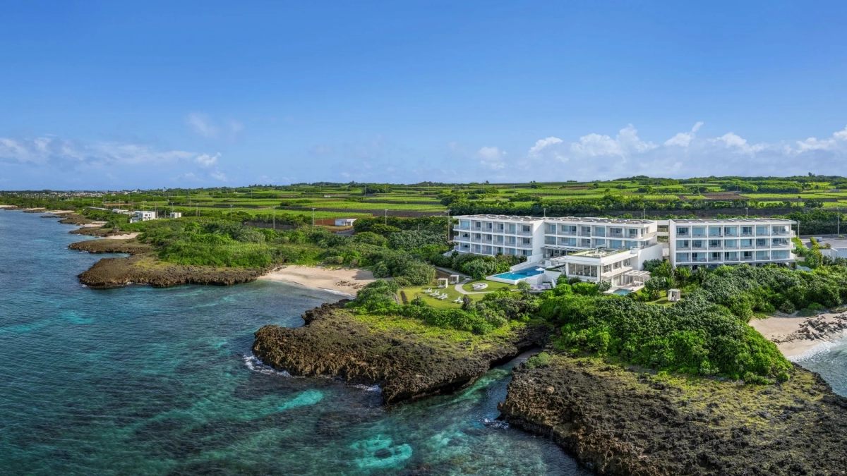イラフ SUI ラグジュアリーコレクションホテル 沖縄宮古の空撮