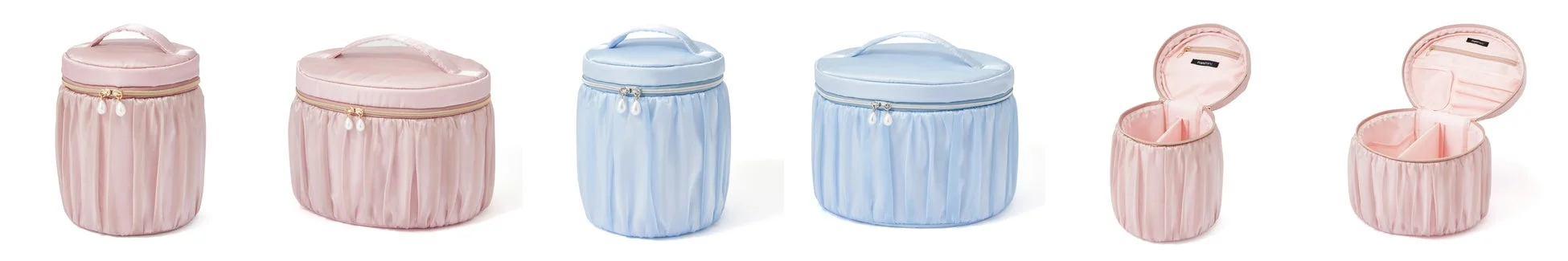 オーガンジーフラワー バニティポーチ