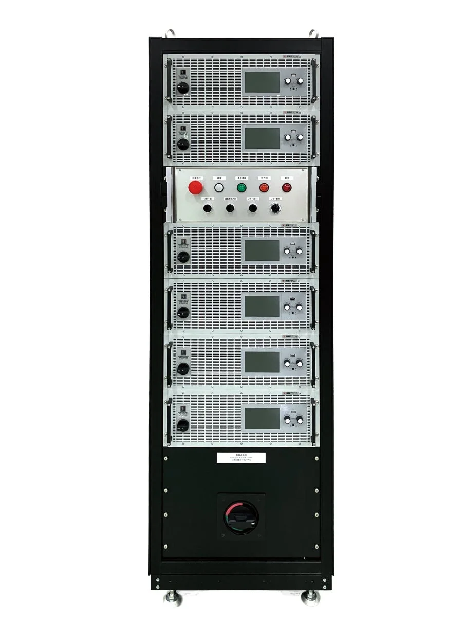 大容量・双方向直流電源ラック