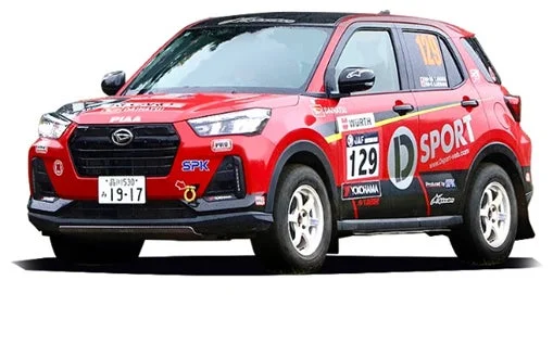 ロッキー ラリー参戦車両