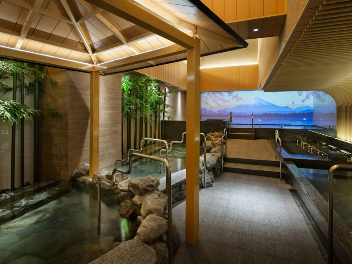 うめきた温泉 蓮 Wellbeing Parkの大浴場