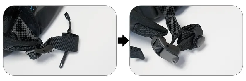 テープの纏め方