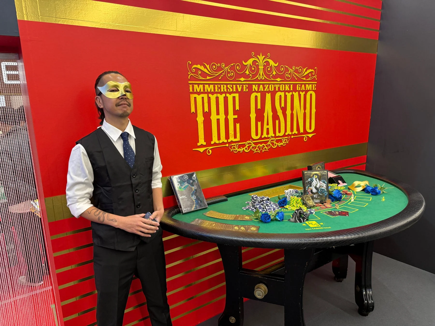 IMMERSIVE NAZOTOKI GAME THE CASINOブース