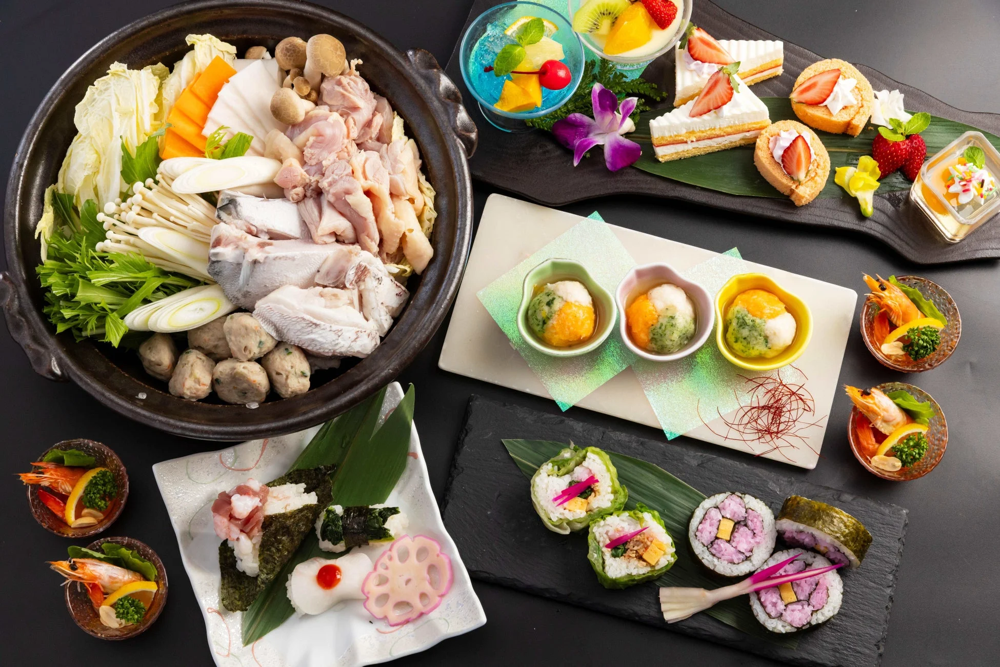 ビュッフェ料理