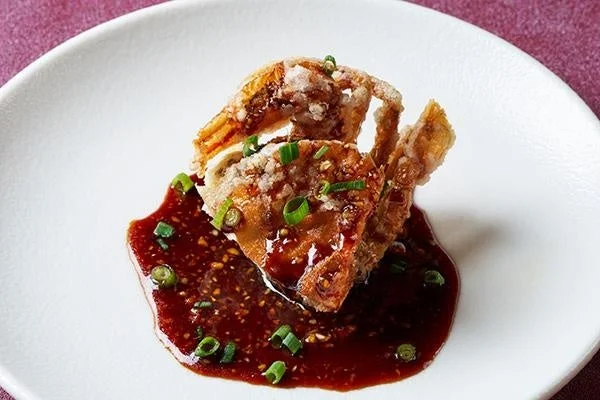 ソフトシェルクラブ揚げ