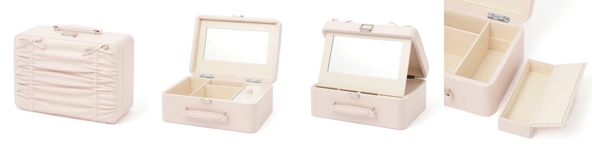 リボン コスメボックス