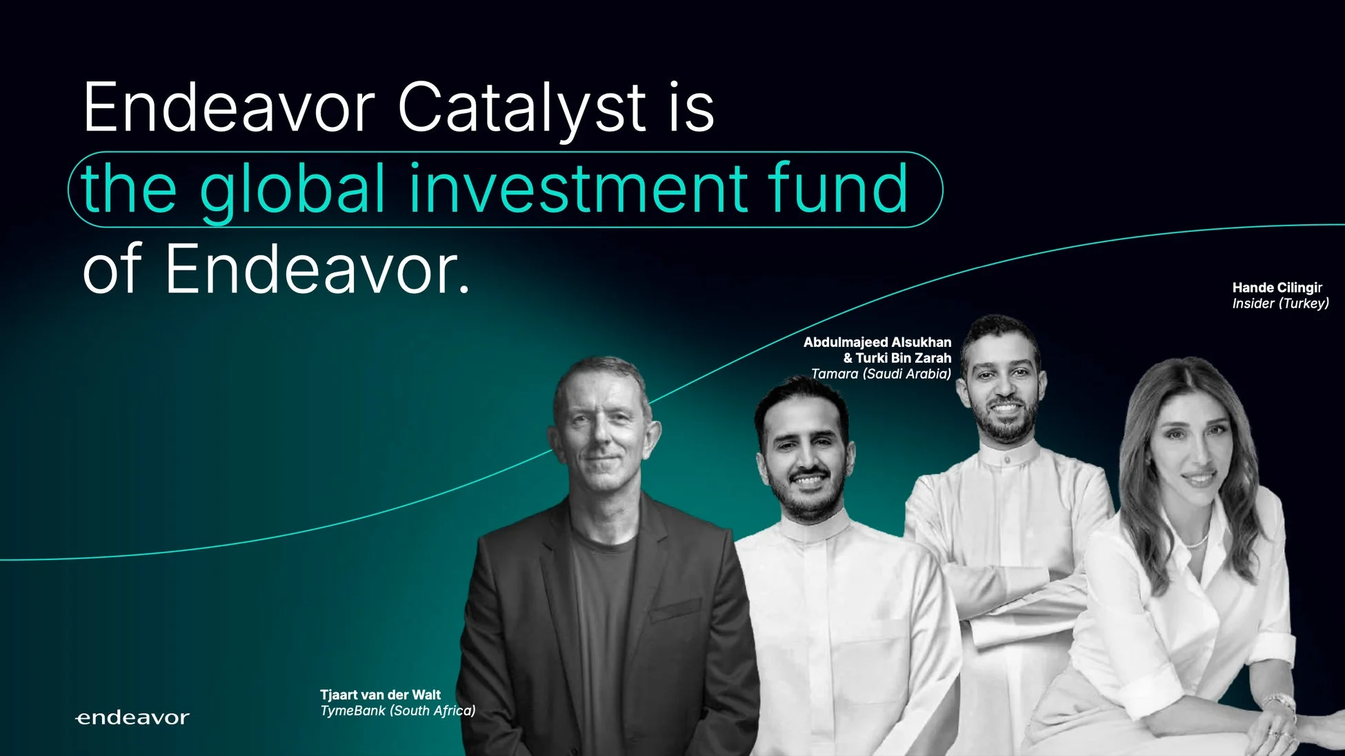 Endeavor Catalystの投資先企業のリーダーたち