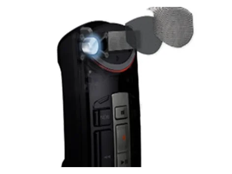 デジタルボイスレコーダーの分解図