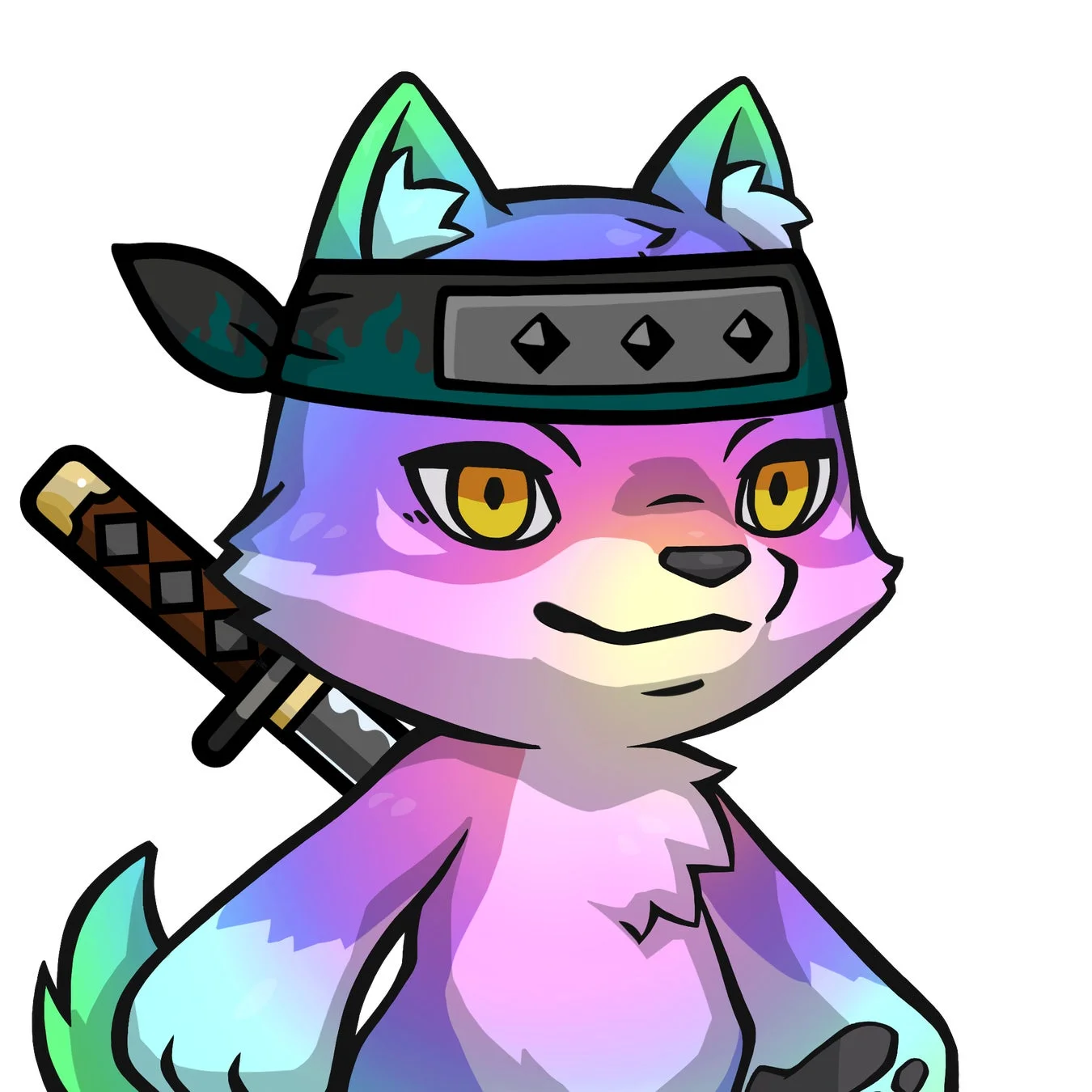 関川村DAOマネージャー・コテツさんのイメージイラスト