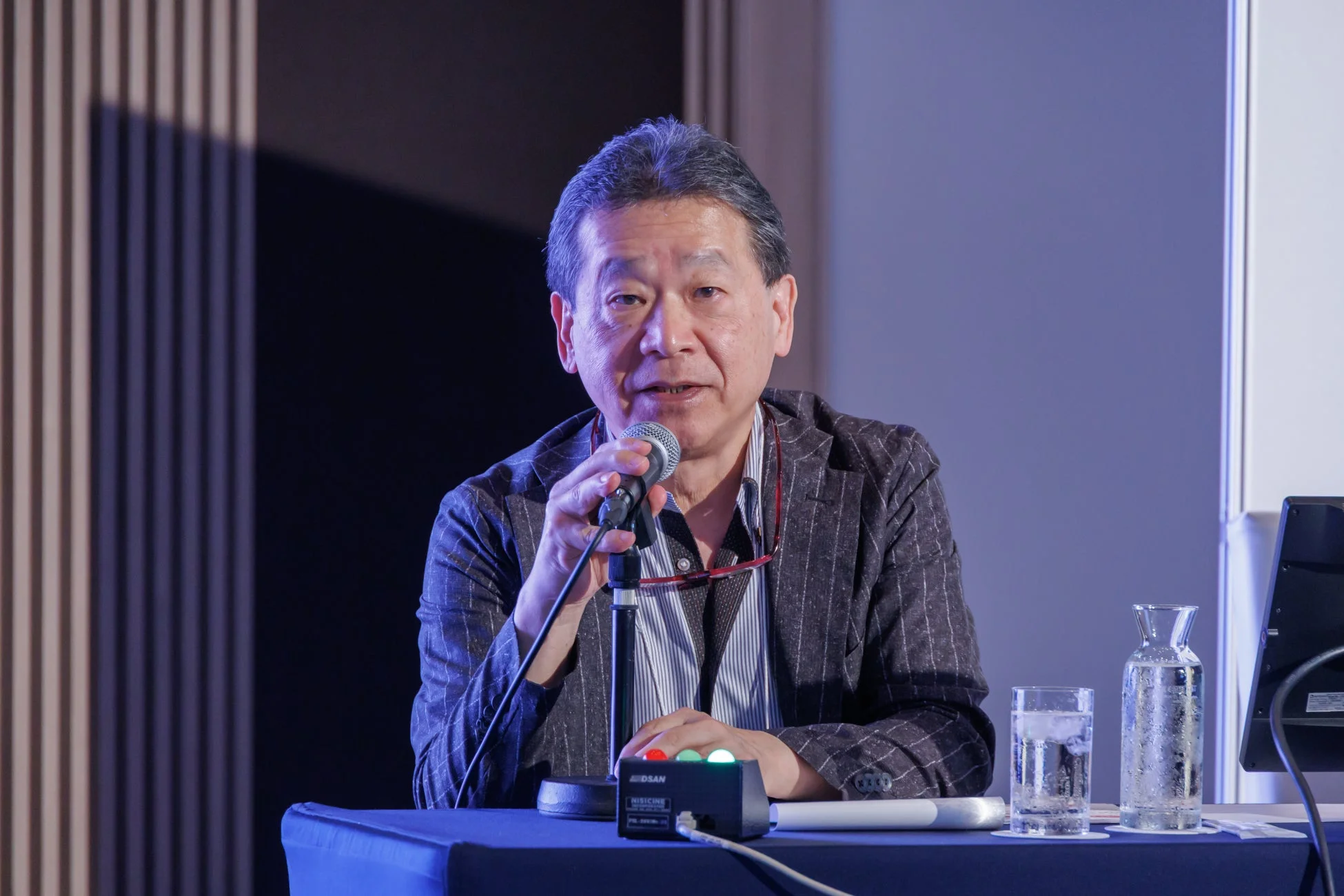 講演中の松田和洋先生