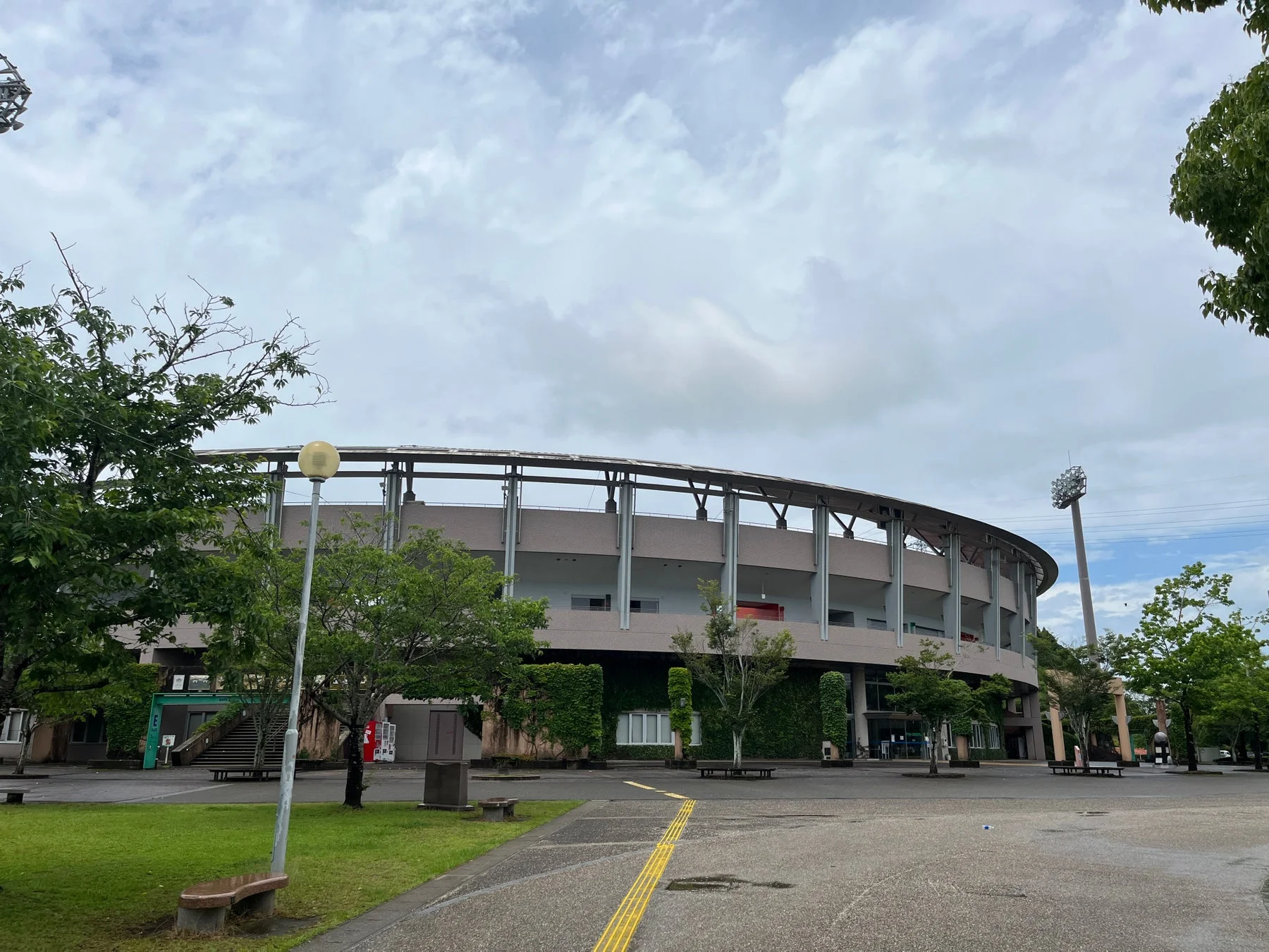 スタジアムの全景