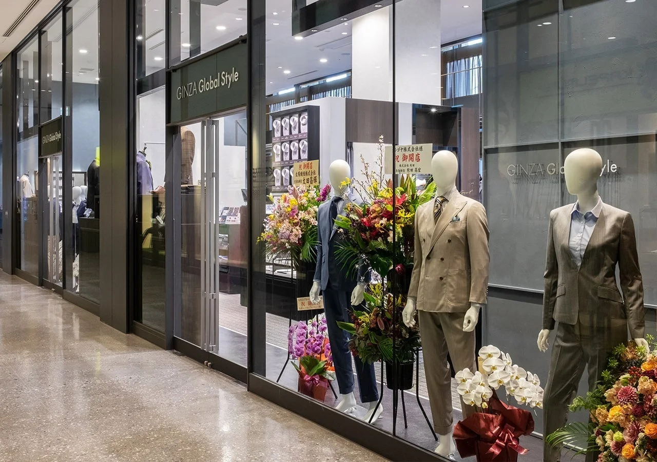 GINZA Global Style ショーウィンドウ