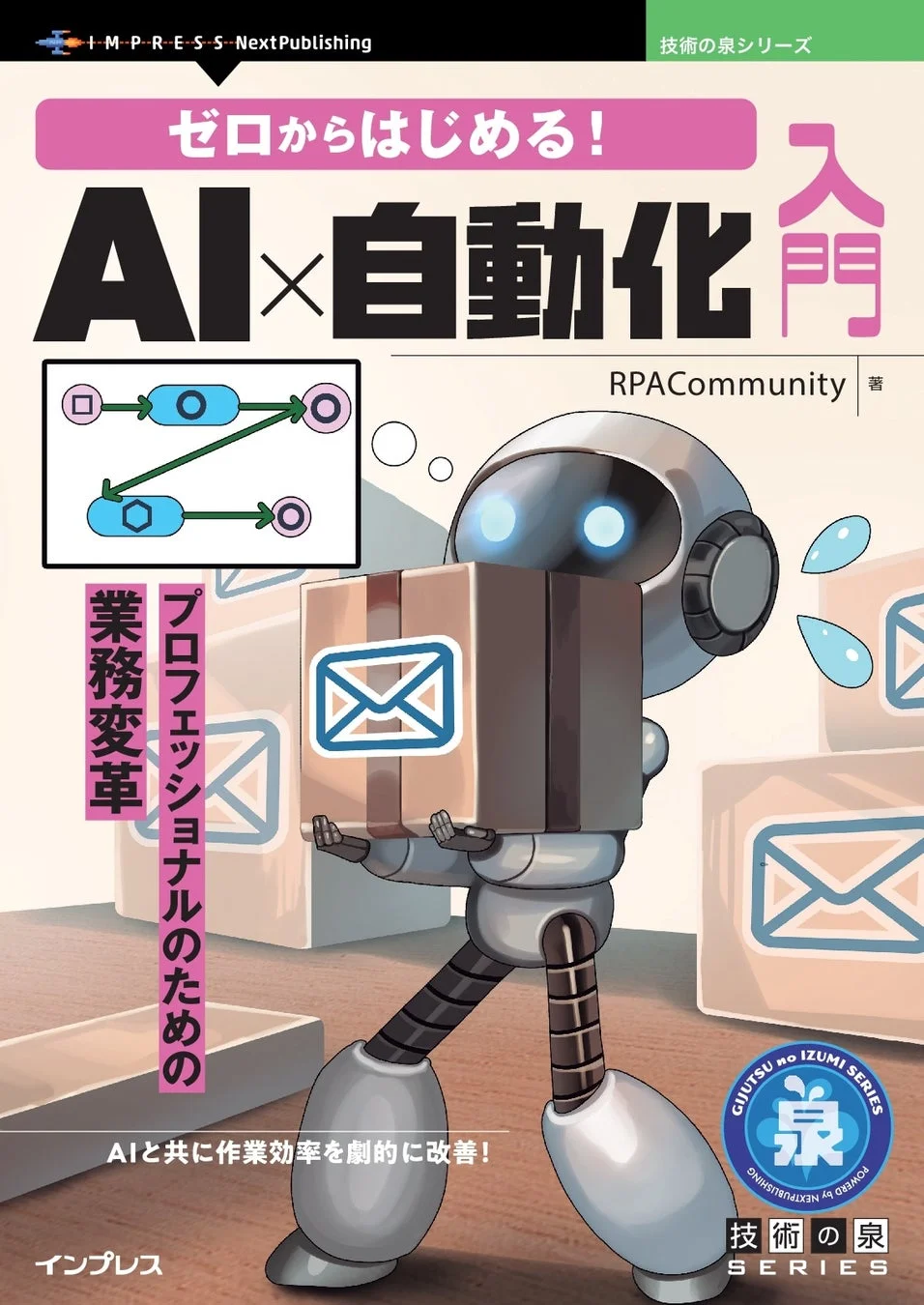書籍『ゼロからはじめる!AI×自動化入門』の表紙
