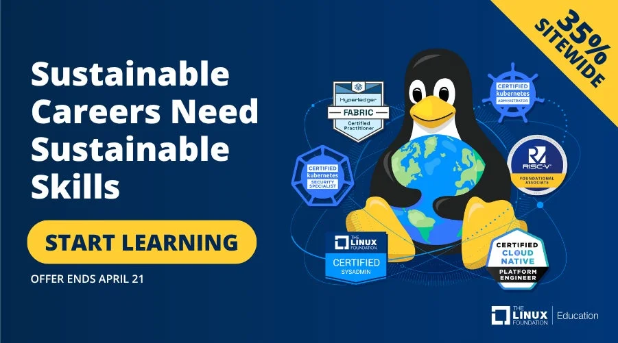 Linux Foundation Educationのプロモーション画像